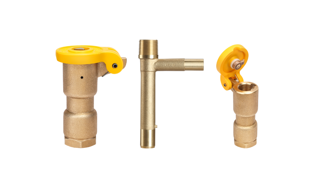 Brass Quick Coupling Valve and Key