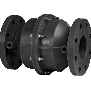 Spring Loaded Ball Type Plastic Check Valve