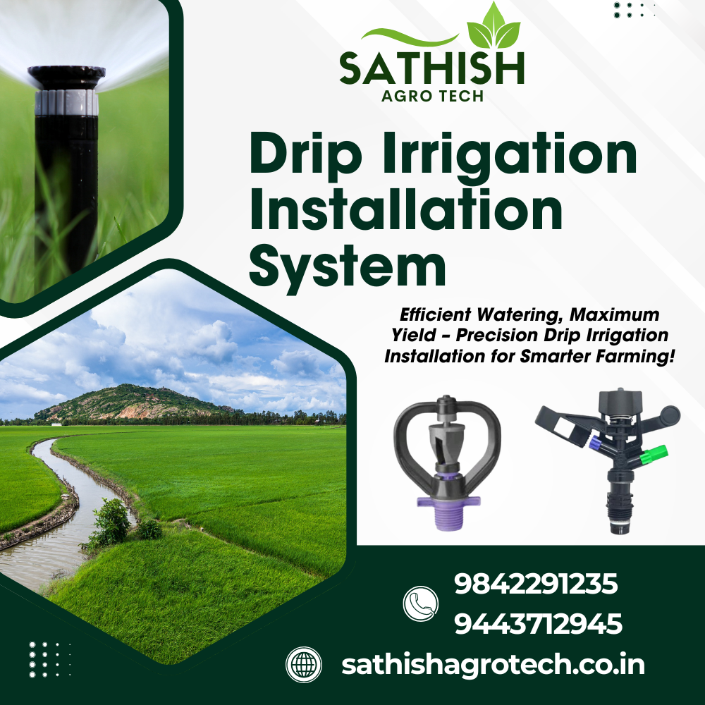 Drip Irrigation Installation System