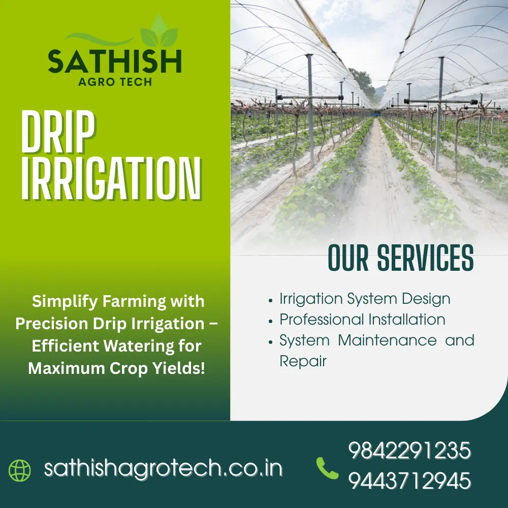 Drip Irrigation Installation in Coimbatore