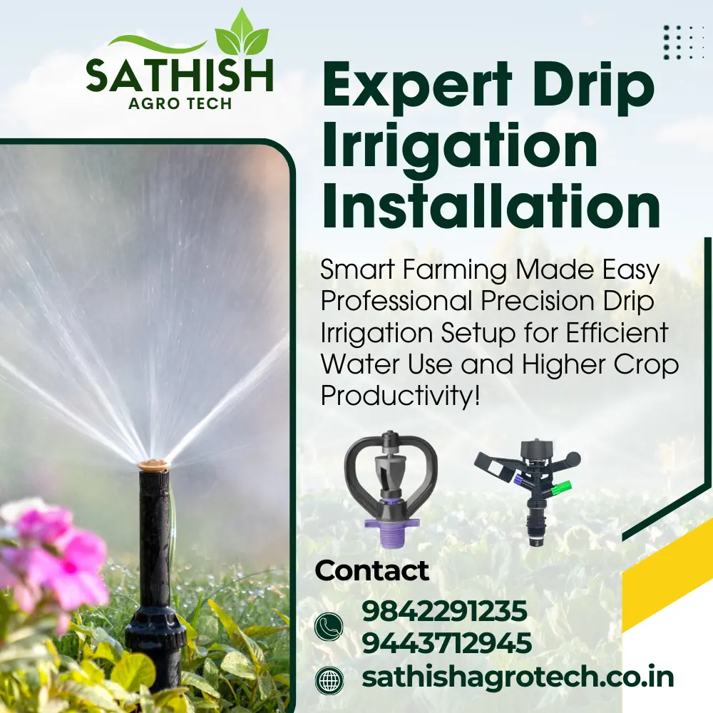 Drip Irrigation Installation Tamilnadu