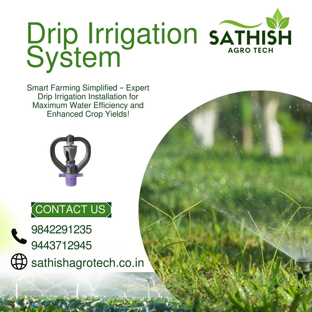 Drip Irrigation System Installation in Coimbatore