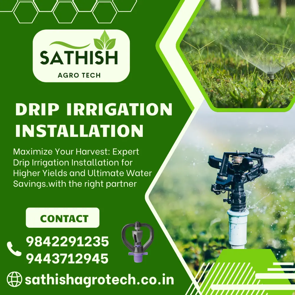 Drip irrigation Installation Services in Coimbatore