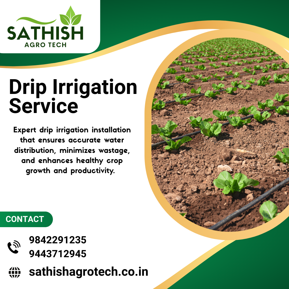 Drip Irrigation Service in Coimbatore