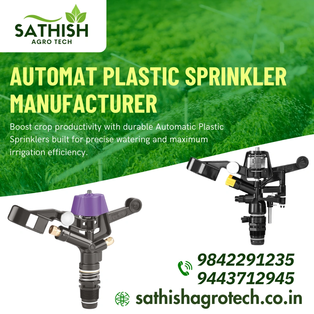 Automat Plastic Sprinkler Manufacturer